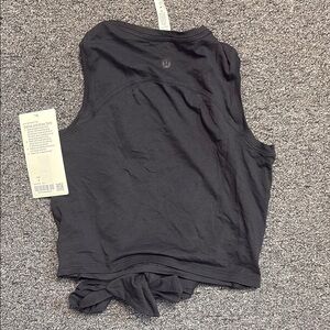 lululemon athletica Black Tank Top
